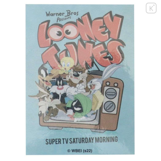 Japan Looney Tunes Vinyl Sticker - Characters Super TV Saturday Morning - 1