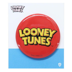 Japan Looney Tunes Can Badge Pin - Logo