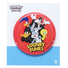Japan Looney Tunes Can Badge Pin - Characters B