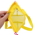 Japan Looney Tunes Mesh Pouch With Handle - Tweety : Yellow - 3