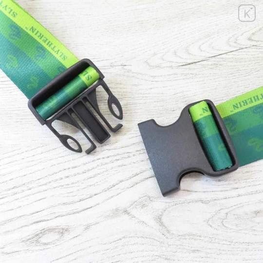 Japan Harry Potter Suitcase Belt Luggage Strap - Slytherin Green - 2