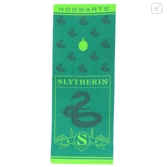 Japan Harry Potter Hand Towel - Slytherin Green - 1