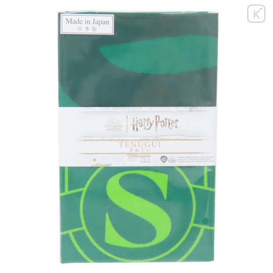 Japan Harry Potter Hand Towel - Slytherin Green - 3