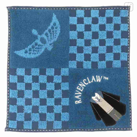 Japan Harry Potter Mini Towel Jacquard Handkerchief - Ravenclaw Blue - 1