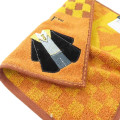 Japan Harry Potter Mini Towel Jacquard Handkerchief - Hufflepuff Deep Yellow - 2