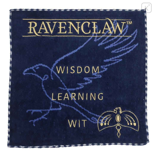 Japan Harry Potter Mini Towel Jacquard Handkerchief - Ravenclaw Spirit - 1