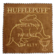 Japan Harry Potter Mini Towel Jacquard Handkerchief - Hufflepuff Spirit