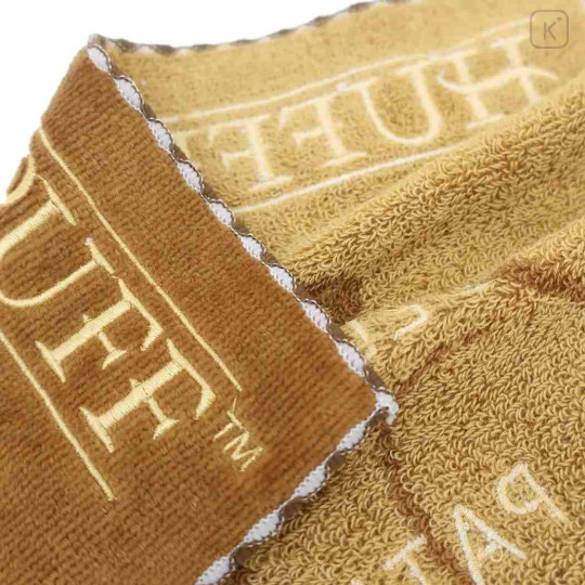 Japan Harry Potter Mini Towel Jacquard Handkerchief - Hufflepuff Spirit - 2