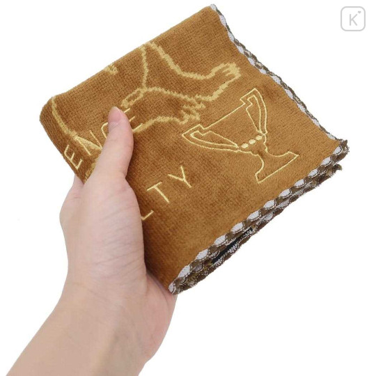 Japan Harry Potter Mini Towel Jacquard Handkerchief - Hufflepuff Spirit - 3