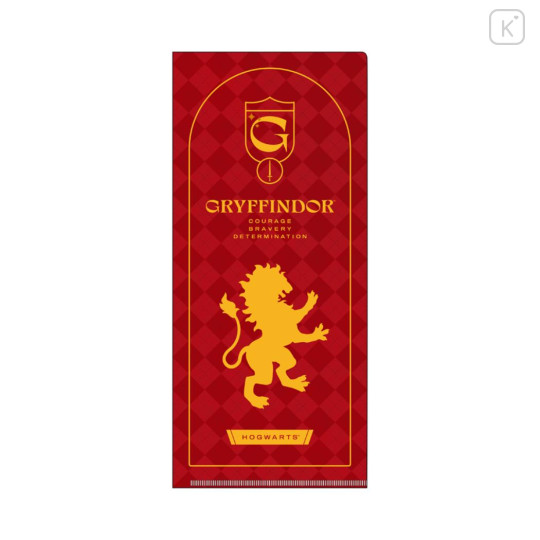 Japan Harry Potter Mini Clear File Ticket Holder - Gryffindor Red - 1