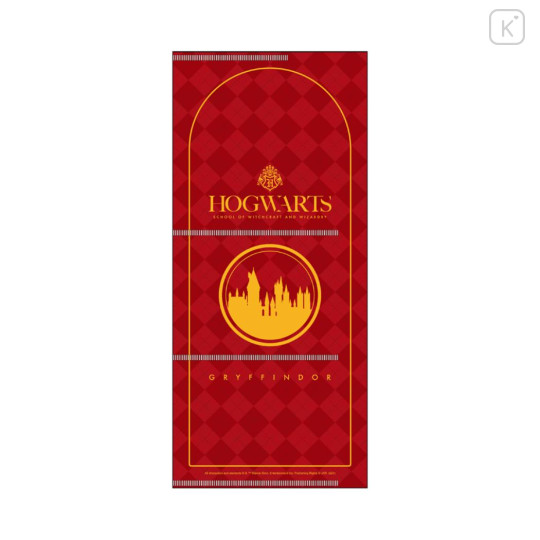 Japan Harry Potter Mini Clear File Ticket Holder - Gryffindor Red - 2