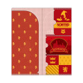 Japan Harry Potter Mini Clear File Ticket Holder - Gryffindor Red - 3