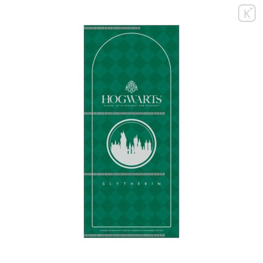 Japan Harry Potter Mini Clear File Ticket Holder - Slytherin Green - 2