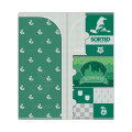 Japan Harry Potter Mini Clear File Ticket Holder - Slytherin Green - 3