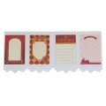Japan Harry Potter Flip Memo Pad - Gryffindor Red - 3