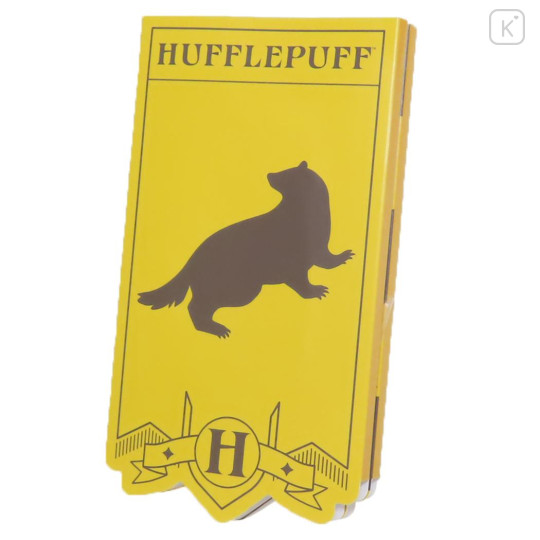 Japan Harry Potter Flip Memo Pad - Hufflepuff Yellow - 1