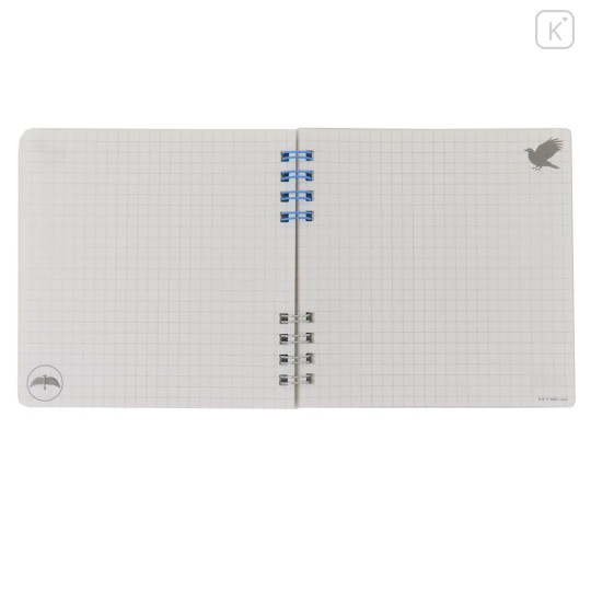 Japan Harry Potter Square Ring Notebook - Ravenclaw Blue - 3