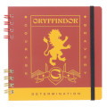 Japan Harry Potter Square Ring Notebook - Gryffindor Red - 1