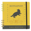 Japan Harry Potter Square Ring Notebook - Hufflepuff Yellow - 1