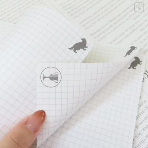 Japan Harry Potter Square Ring Notebook - Hufflepuff Yellow - 4