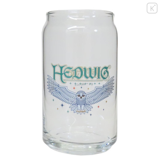 Japan Harry Potter Glass Tumbler - Can-Shaped Hedwig - 1