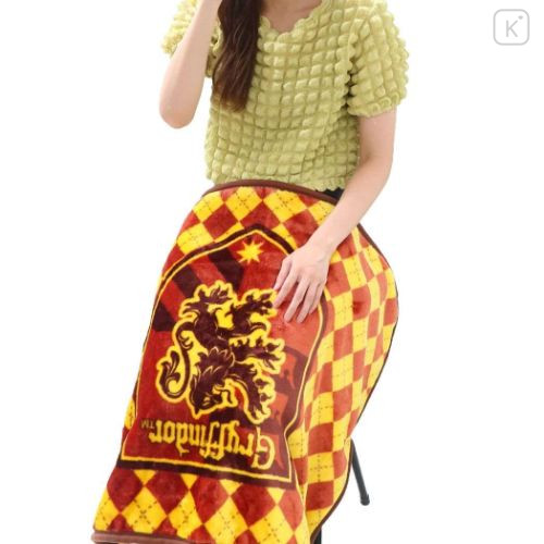 Japan Harry Potter Fluffy Blanket - Gryffindor Logo - 4