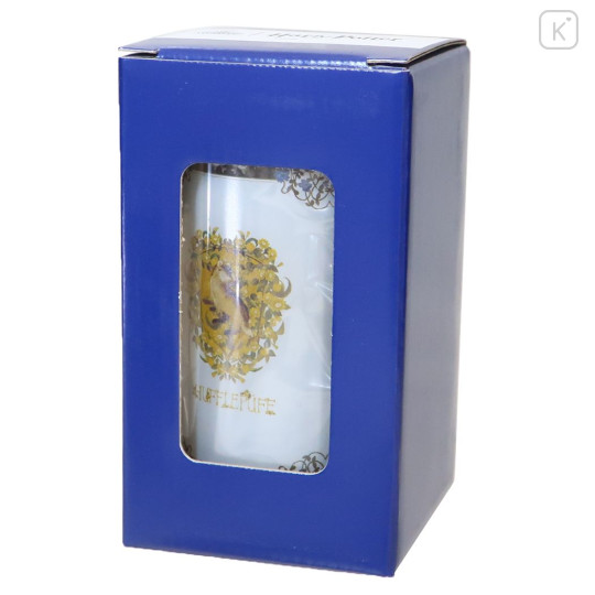 Japan Harry Potter Glass Tumbler - Can-Shaped Hufflepuff Logo - 3