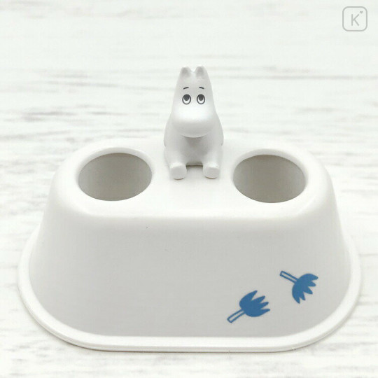 Japan Moomin Toothbrush Stand - Moomintroll : Sitting - 1