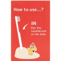 Japan Moomin Toothbrush Stand - Little My : Hanging - 4