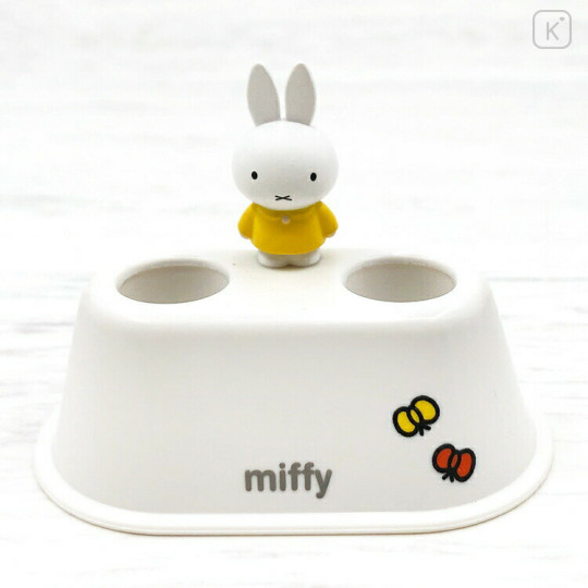 Japan Miffy Toothbrush Stand - Miffy : Yellow Dress - 1