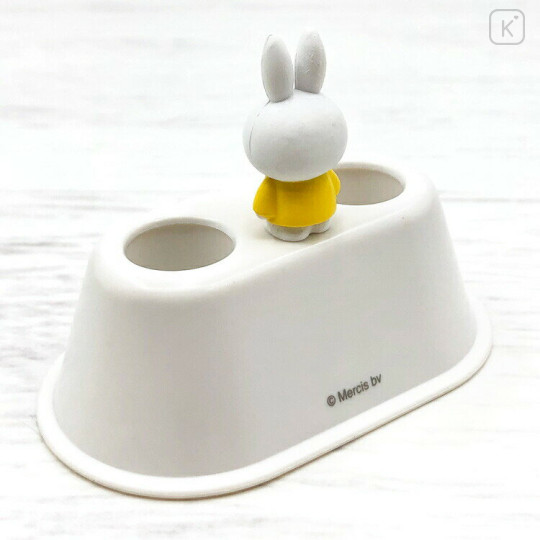 Japan Miffy Toothbrush Stand - Miffy : Yellow Dress - 2