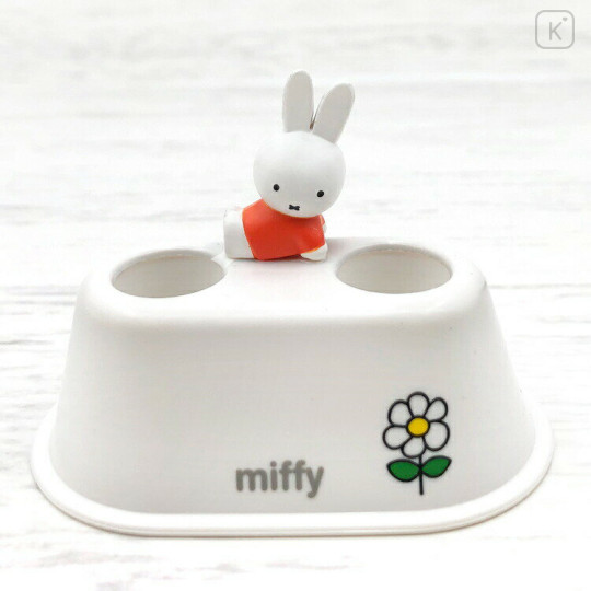 Japan Miffy Toothbrush Stand - Miffy : Orange Dress - 1