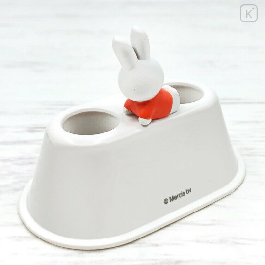 Japan Miffy Toothbrush Stand - Miffy : Orange Dress - 2
