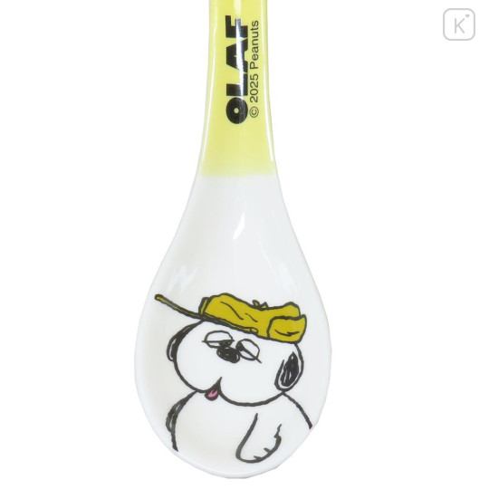 Japan Peanuts Porcelain Spoon - Snoopy : Brother Olaf - 3