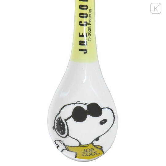 Japan Peanuts Porcelain Spoon - Snoopy : Joe Cool - 3
