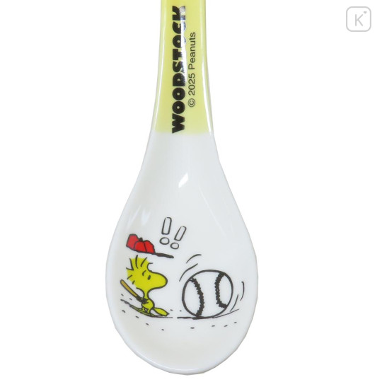Japan Peanuts Porcelain Spoon - Woodstock : Baseball - 3