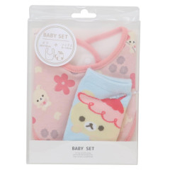 Japan San-X Bib & Socks Set - Korilakkuma : Pink Fairy