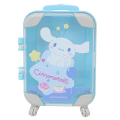 Japan Sanrio Mini Storage Case - Cinnamoroll : Suitcase Style Relax