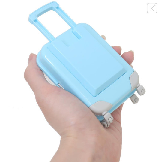 Japan Sanrio Mini Storage Case - Cinnamoroll : Suitcase Style Relax - 2