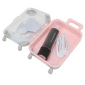 Japan Sanrio Mini Storage Case - Kuromi : Suitcase Style Relax - 3