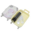 Japan Sanrio Mini Storage Case - Hello Kitty : Suitcase Style Relax - 3