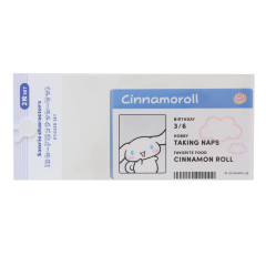 Japan Sanrio Big Sticker Pack - Cinnamoroll : ID Card Style