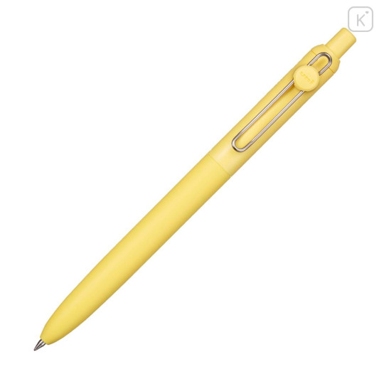 Japan Uni-ball Zento Standard Rollerball Pen - 0.5mm Canary - 1