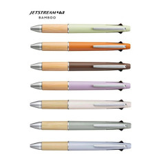 Japan Uni Jetstream 4&1 Bamboo Multi Ballpoint Pen + Mechanical Pencil