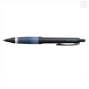 Japan Uni Jetstream Alpha Gel Grip Ballpoint Pen - 0.7mm Black - 1