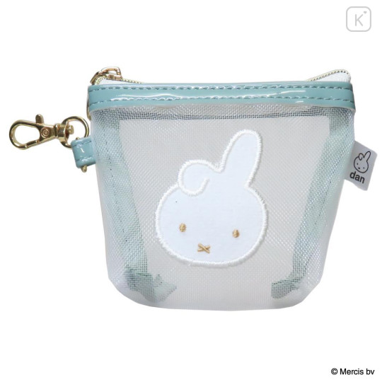 Japan Miffy Mesh Mini Pouch - Dan Flower - 1