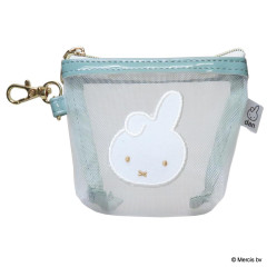 Japan Miffy Mesh Mini Pouch - Dan Flower