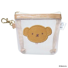 Japan Miffy Mesh Mini Pouch - Boris : Cherry