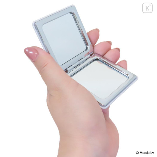 Japan Miffy 2-sided Compact Mirror - Boris : Miffy Bruno Favorite Blue - 3