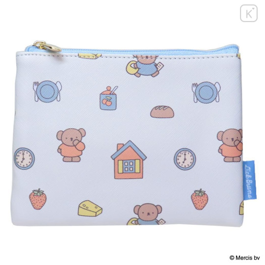 Japan Miffy Pouch & Tissue Case - Boris : Miffy Bruno Favorite Blue - 1
